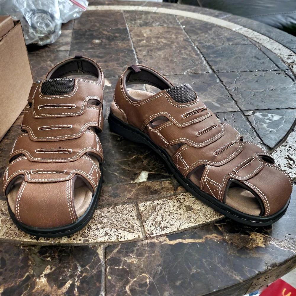 Dockers Mens Searose Outdoor Sport Fisherman Sandal Shoe 10